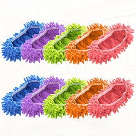 10pcs Slipper Covers, Spring Slipper Mops